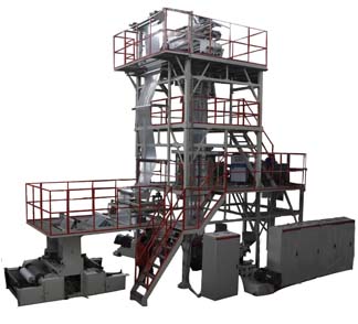 5 Layer Co-extrusion Blown Film Machine