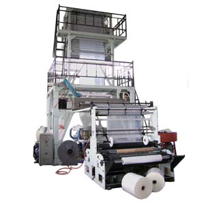 3 Layer Co-Extrusion Blown Film Machine